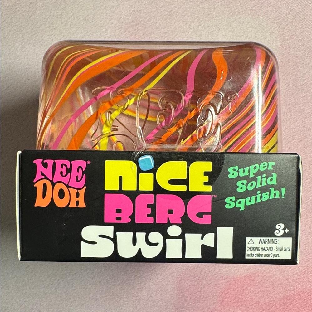Needoh Nice Berg Swirl Squishy